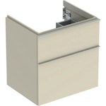 CABINET FOR WASHBASIN ICON 592X476X615mm SAND GREY