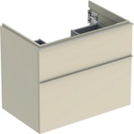 CABINET FOR WASHBASIN ICON 740X476X615mm SAND GREY