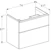 geberit Cabinet for washbasin icon 740x476x615mm sand grey