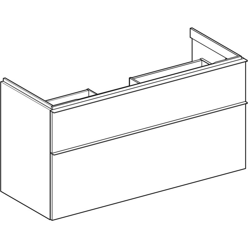 geberit Underskåp geberit icon 1184x476x615mm sandgrå