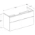 geberit Underskåp geberit icon 1184x476x615mm sandgrå