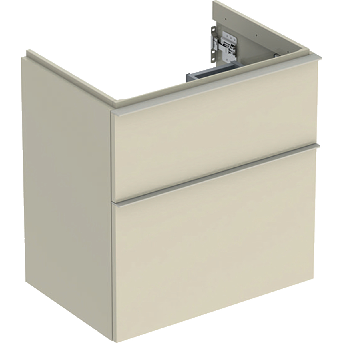 geberit Cabinet for washbasin icon 592x416x615mm sand grey
