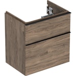 CABINET FOR WASHBASIN ICON 592X416X615mm HICKORY