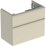CABINET FOR WASHBASIN ICON 740X416X615mm SAND GREY