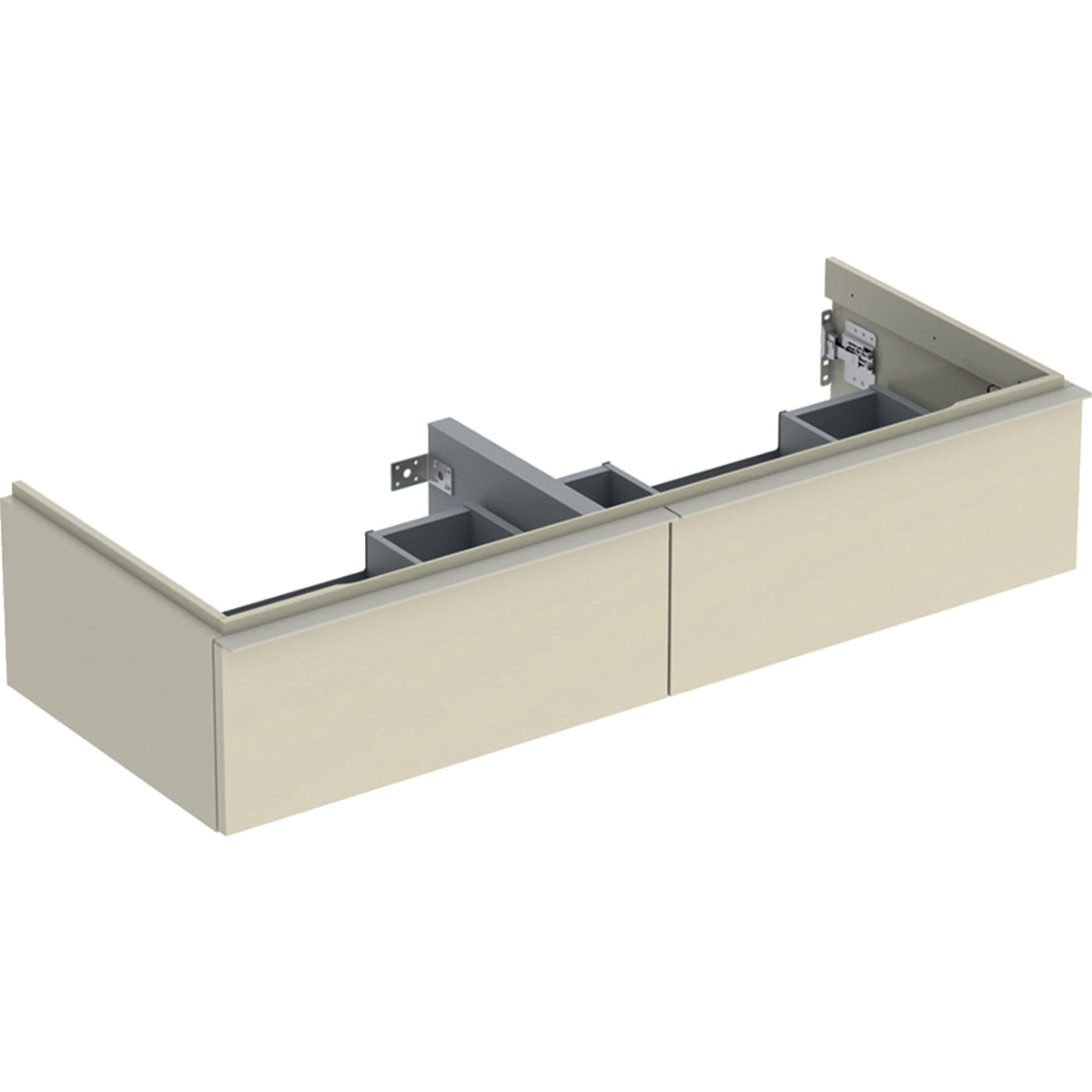 geberit Cabinet for washbasin icon 1184x476x247mm sand grey