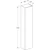 geberit Högskåp geberit icon 360x291x1800mm vit