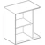 geberit Side element geberit icon 370x245x400mm oak