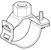 geberit Rörklammer geberit pe 50-58mm g1/2