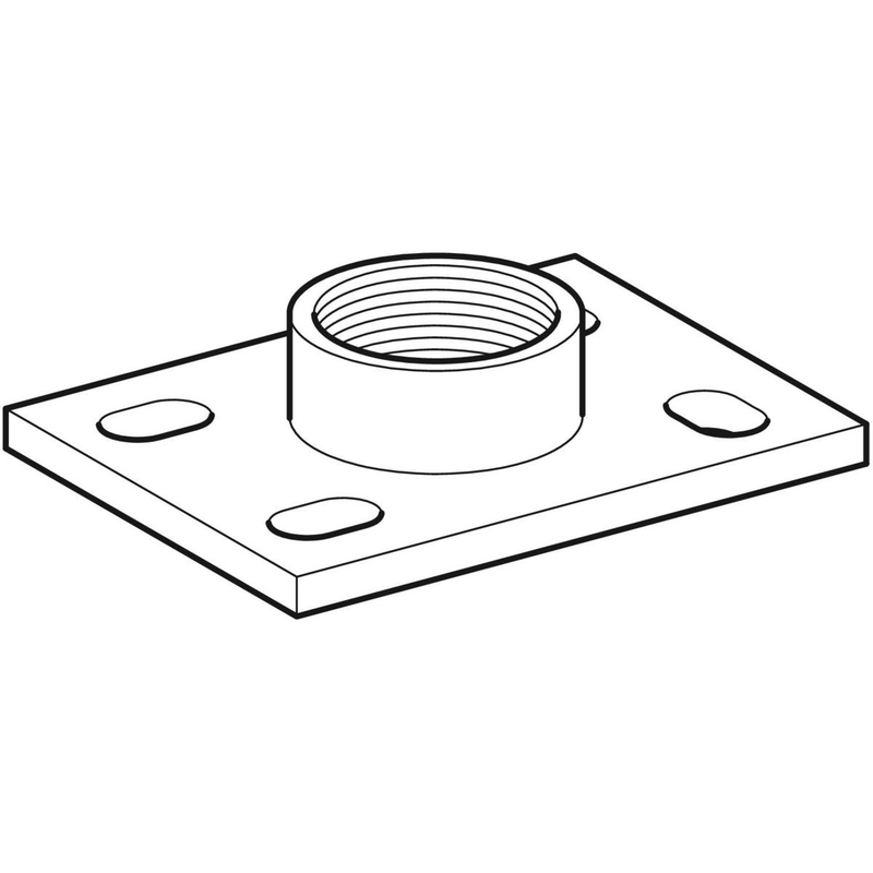 geberit Montageplatta geberit pe g2