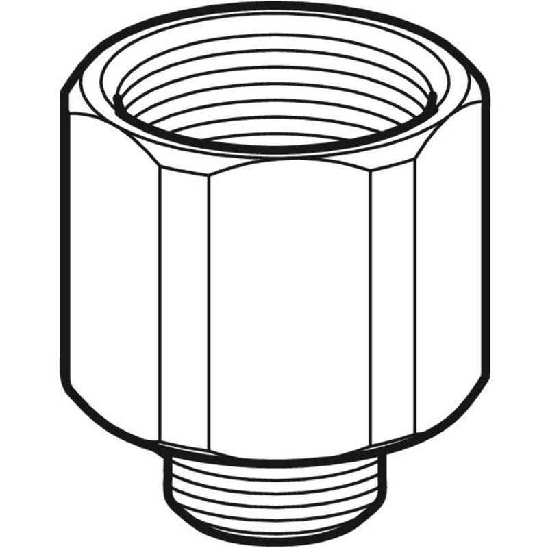 geberit Adapter geberit pe 1 x 3/4 ft/mt