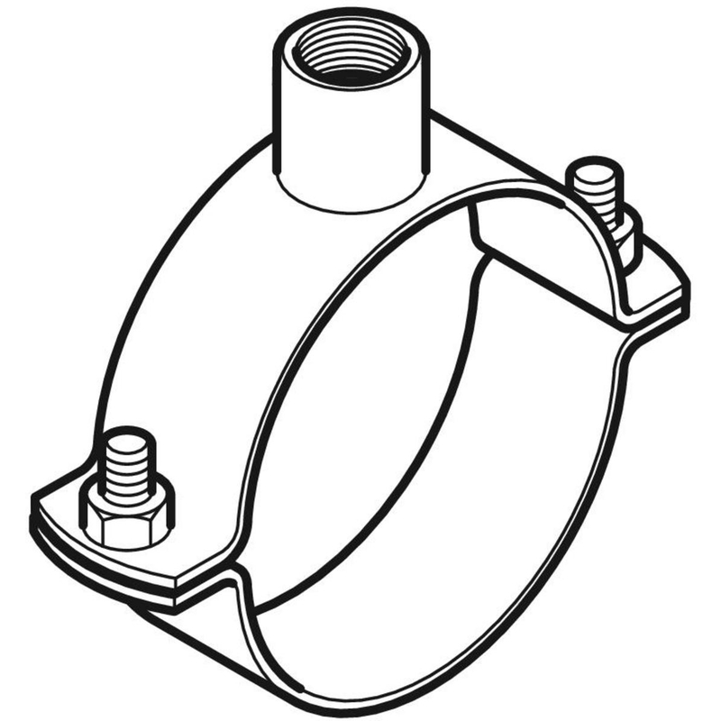 geberit Pipe clamp geberit pe 200mm g1 1/4
