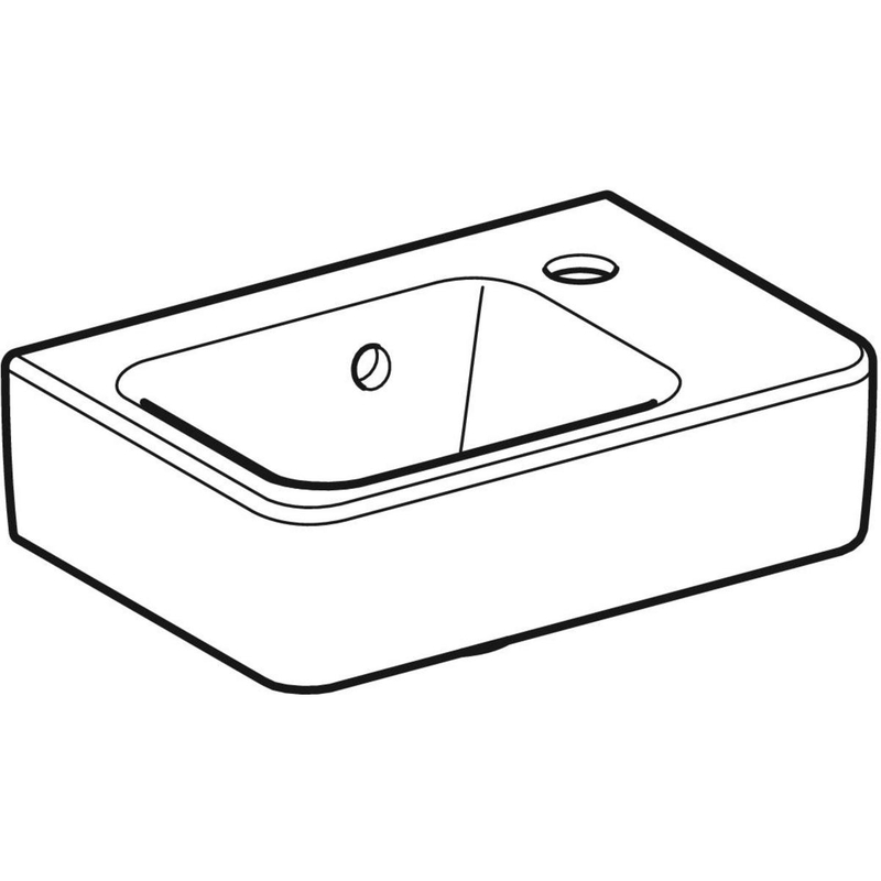 geberit Washbasin geberit renova plan 360x250mm white