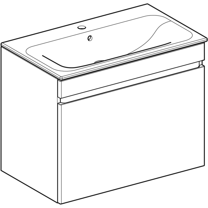 geberit Möbelpaket renova plan 800x480x622mm hickory