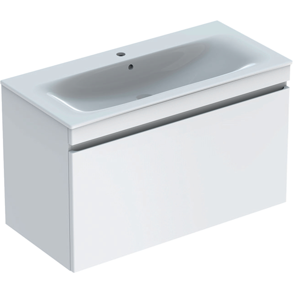 geberit Allaskaappipaketti renova plan 1000x480x622mm ktct valkoine