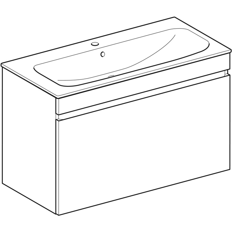 geberit Furnit.pack renova plan 1000x480x622mm ktct hic light