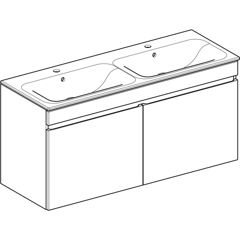 geberit Furnit.pack renova plan 1300x480x622mm ktct hik light