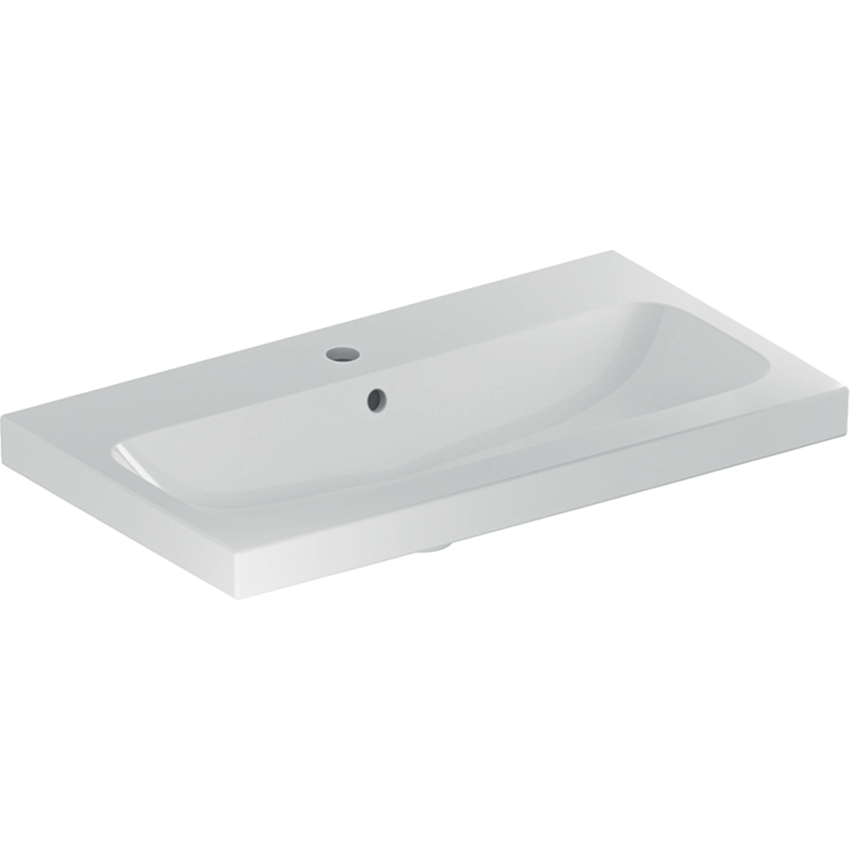 PESUALLAS GEBERIT ICON LIGHT 750X420mm VALKOINEN