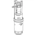 geberit Toilet spare part geberit flush valve duofix up200 kappa