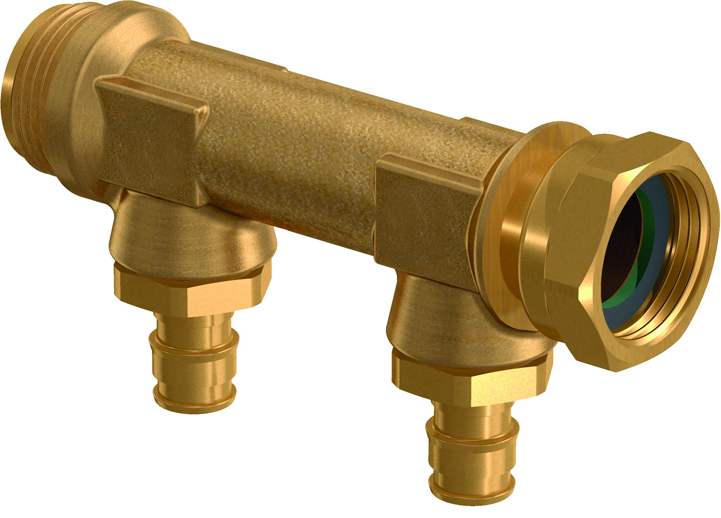 uponor Aqua plus manifold 16x16x3/4 mt c/c 50mm dr
