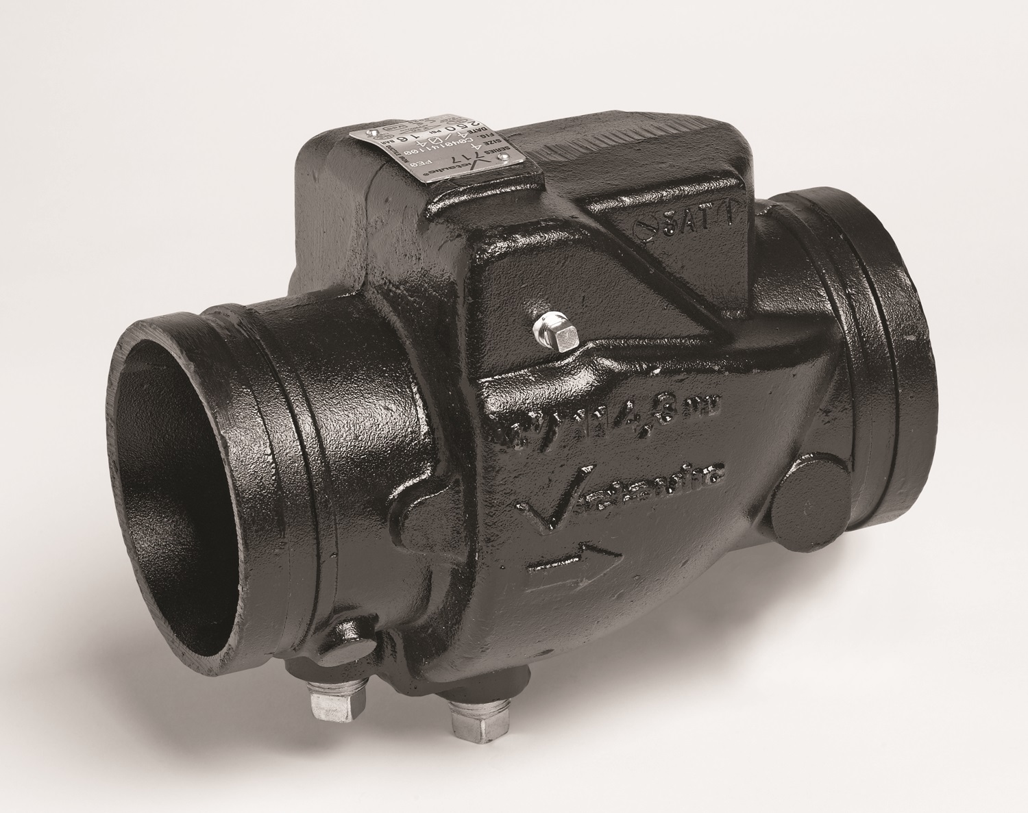 V717 Takaiskuventtiili 139MM BLK EPDM BSPT (-06)