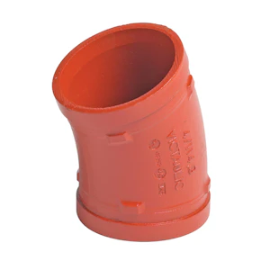 victaulic Elbow 22 1/2 degree dn125 org