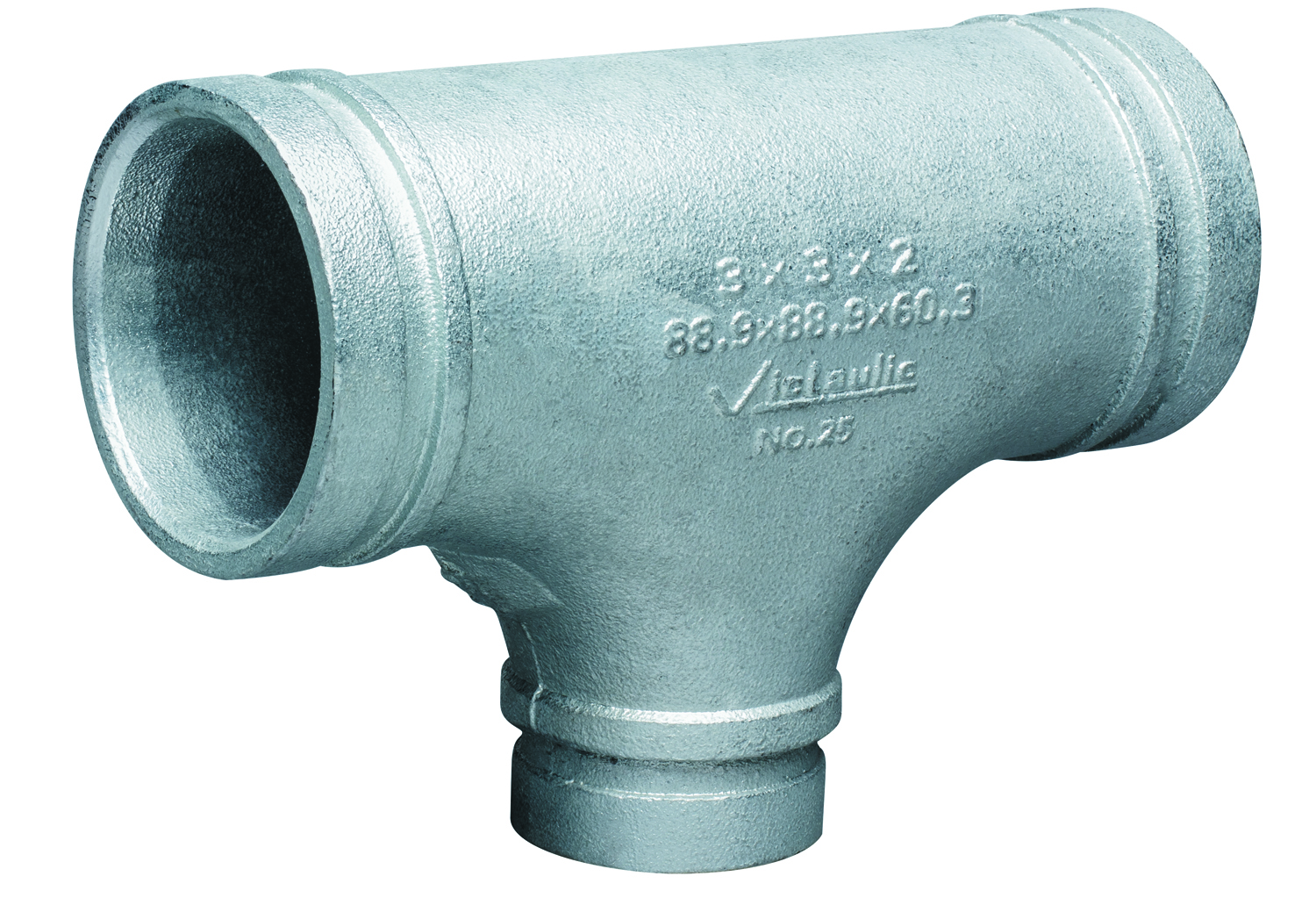 F/025  REDUCING TEE DN150-DN125 STYLE 25 GLV