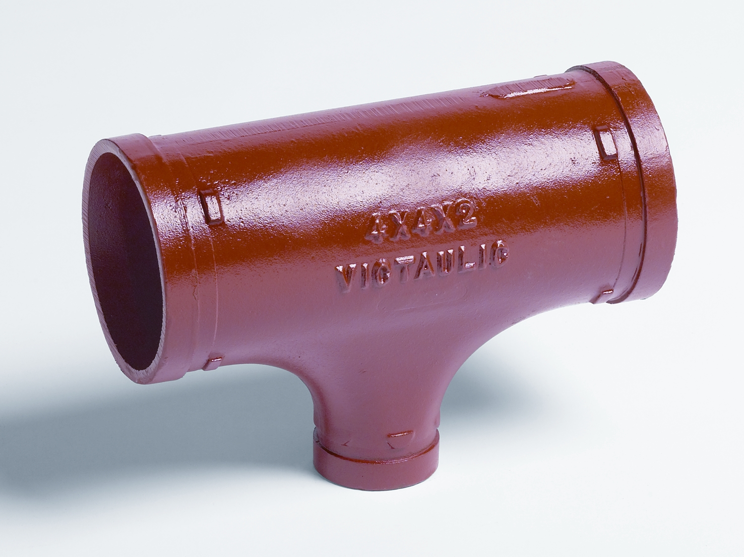 victaulic F/025  reducing tee dn150-dn125 style 25 org