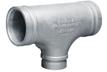 F/025 REDUCING TEE DN200-DN150 STYLE 25 GLV