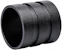 victaulic F143 nipple igs 33x102mm cut grv blk oxide coated
