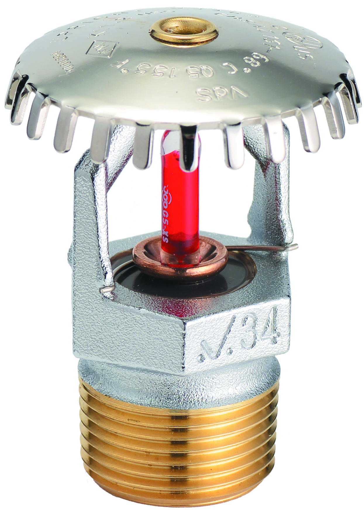 V3403 Sprinklerisuutin K11.2 ELO UP 155F/68C SR BR