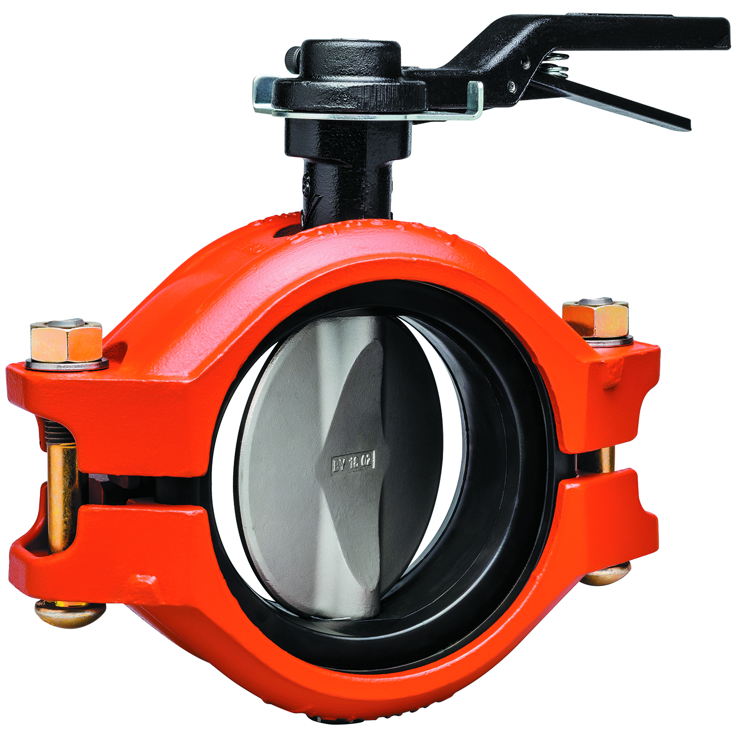 INSTAL.READY VALVE SERIES 124 BUTTERFLY DN125