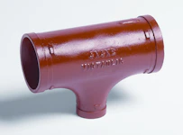 URA T-HAARA SUPISTAVA DN200-DN50 STYLE 25 ORANSSI