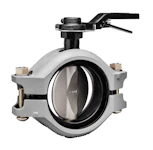 INSTAL.READY VALVE SERIES 124 BUTTERFLY DN125