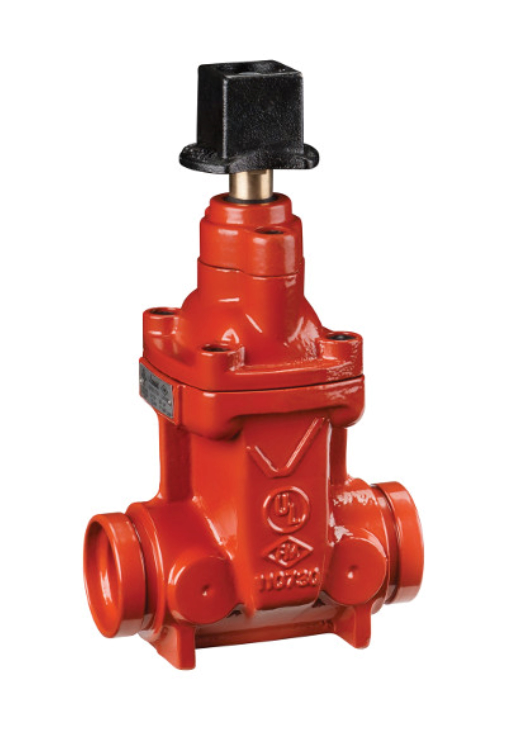 V772A Uraluistiventtiili 323MM NRS RED FBE EPDM RSWG GRVxGRV