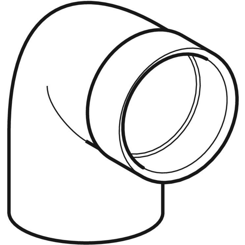 geberit Viemäriyhde geberit pe 40x46x90 mansettiin
