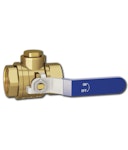 BALL VALVE WITH FILTER LK 3/4 F/F DZR WITH MAGNET