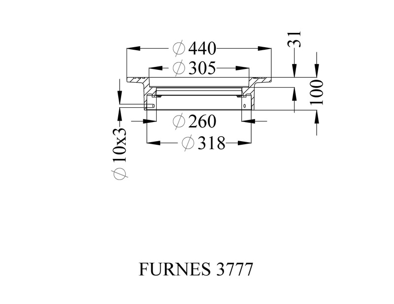 furnes Kehys kelluva 315 d400 furnes