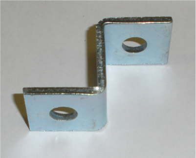 Z-BRACKET HDG FISCHER 3x30mm 11mm HOLE