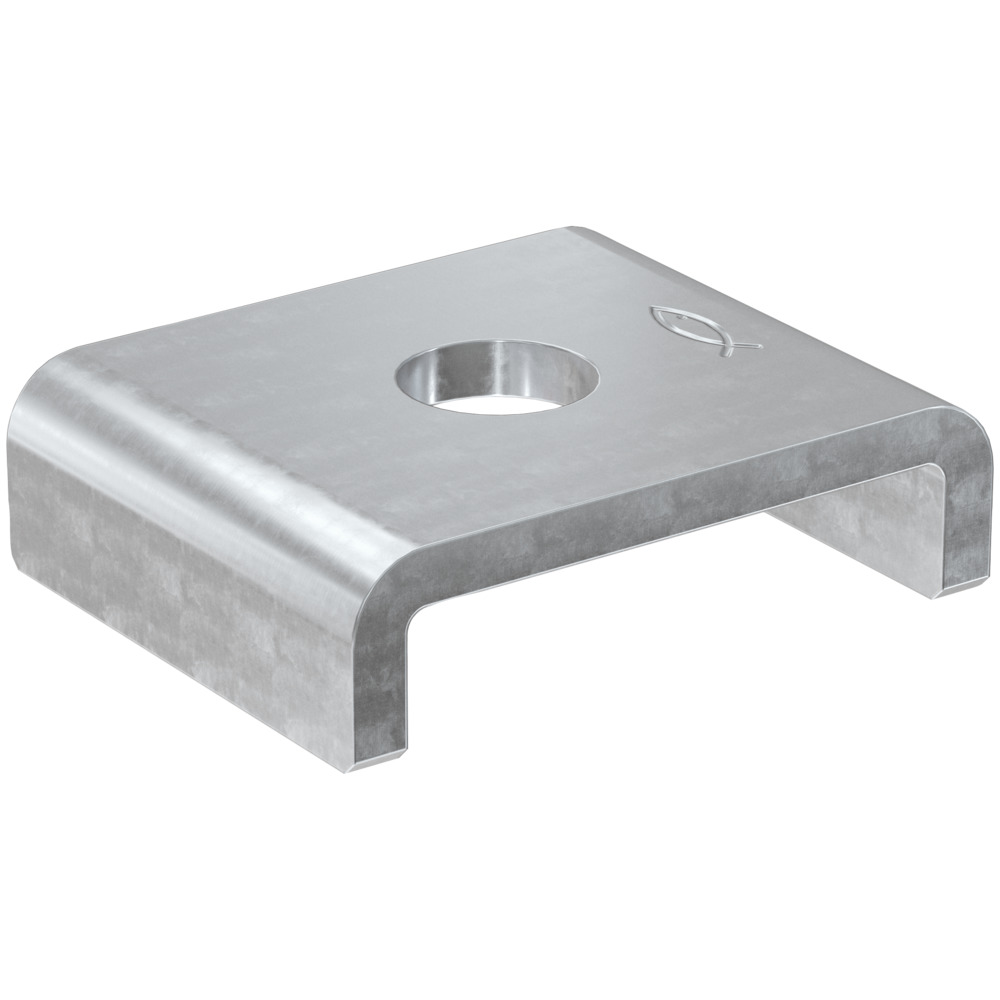 BASE PLATE HK ZN FISCHER 41 10,5MM FUS CHANNEL