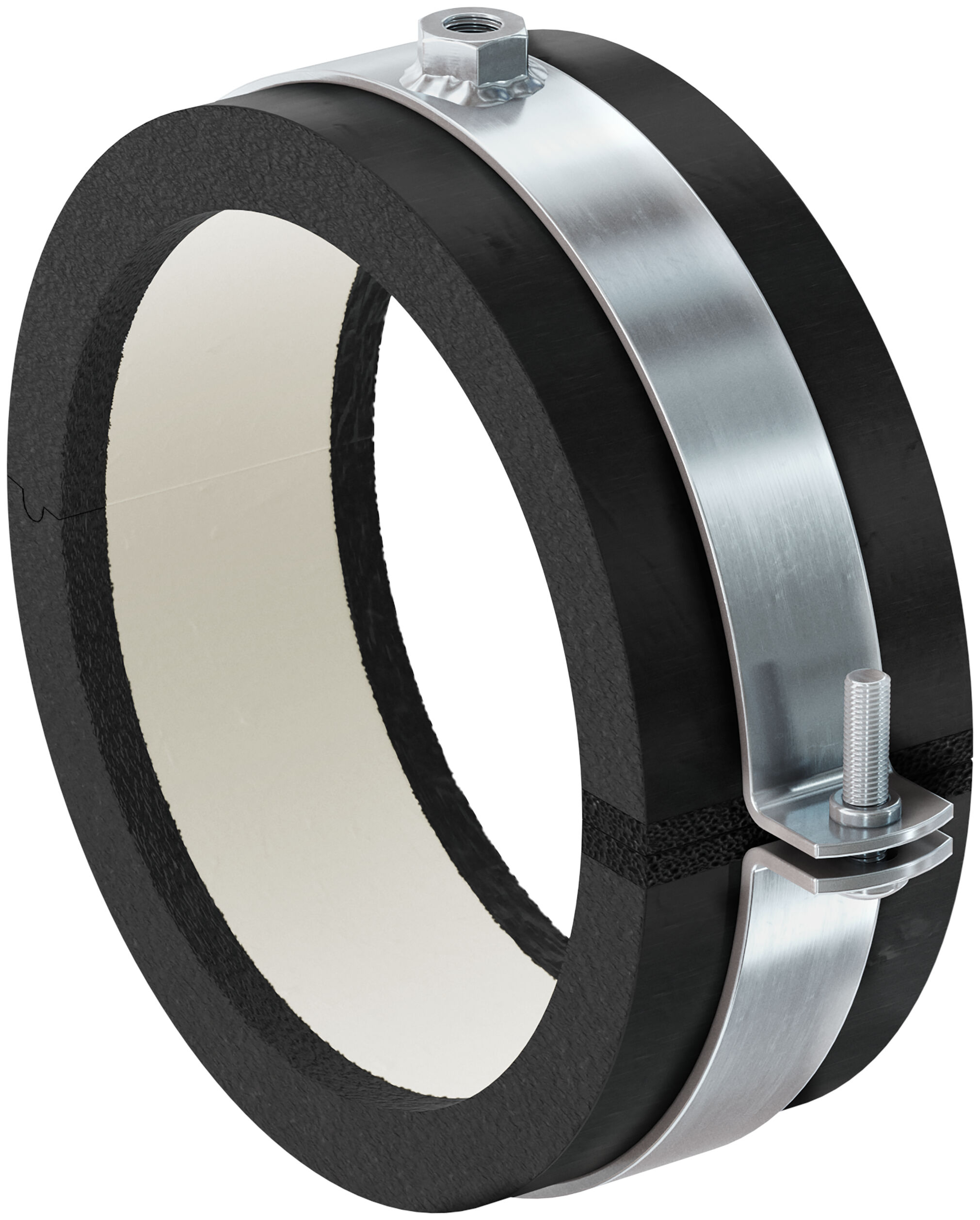 fischer Refrigeration pipe clamp frsk 159-160mm m12 insulated