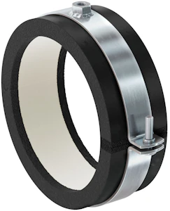 fischer Refrigeration pipe clamp frsk 219-221mm m12 insulated