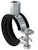 fischer Pipe clamp fgrs universal zn 46-52mm m8/m10 insulated