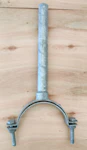 HÅL KLÄMMA VFZ FISCHER 125mm MED 250mm RÖR