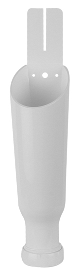 faluplast Spillmuff faluplast 32mm med mutter vit pp