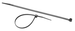 CABLE TIE SORMAT JSS+ 370x7,5 BLACK PA 100PCS