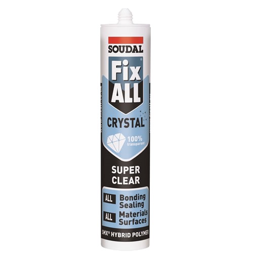 soudal Liimamassa soudal fix all crystal 290ml kirkas