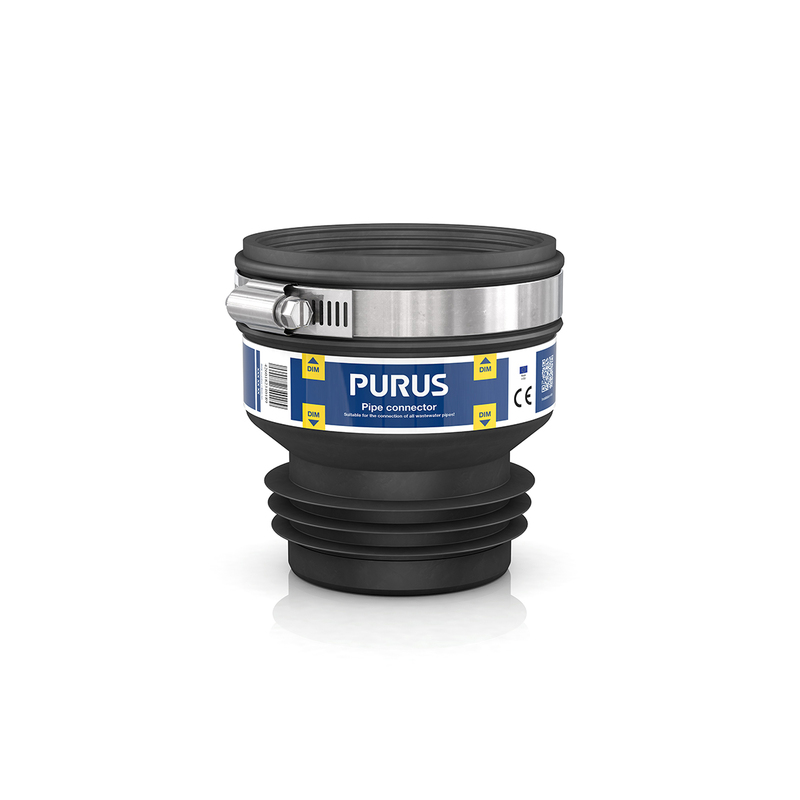 RUBBER COUPLING PURUS 73-85/69-75mm PLUG-IN