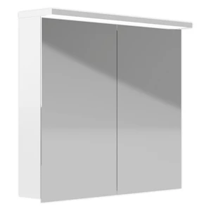 polaria Mirror cabinet with light polaria klara 800 right white