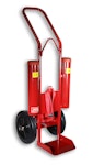 CART FOR HOT WORK WITHOUT EXTINGUISHERS