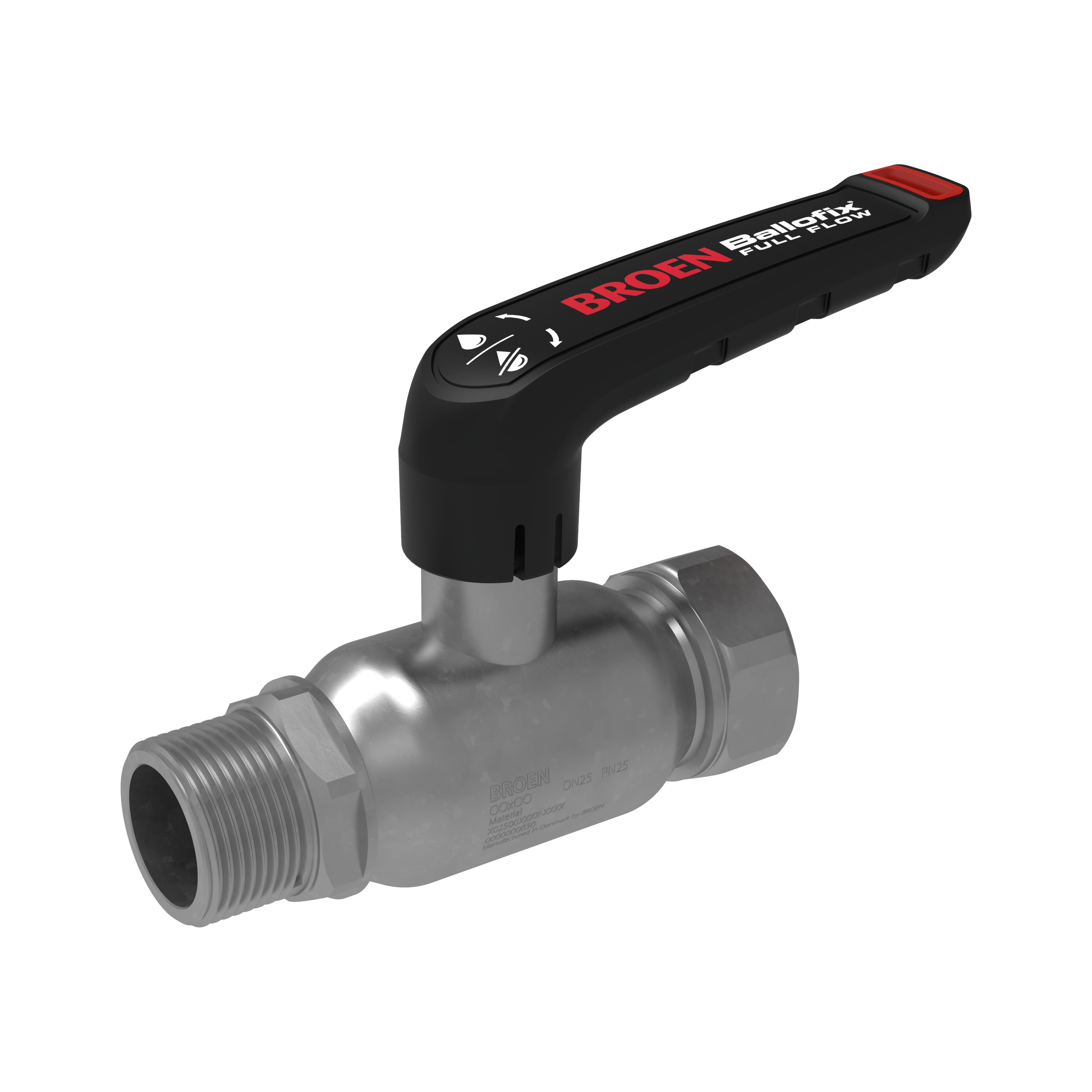 BALL VALVE FULL FLOW ZN 1 1/4 FT/MT LOW